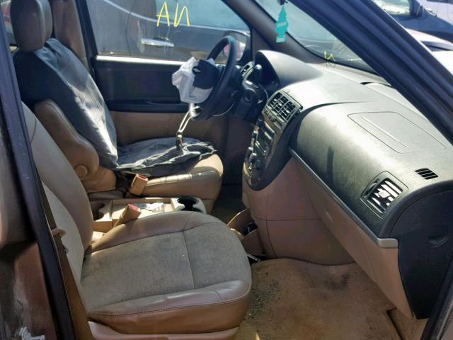 1GNDV23L75D201969 - 2005 CHEVROLET UPLANDER L 棕色 照片 5