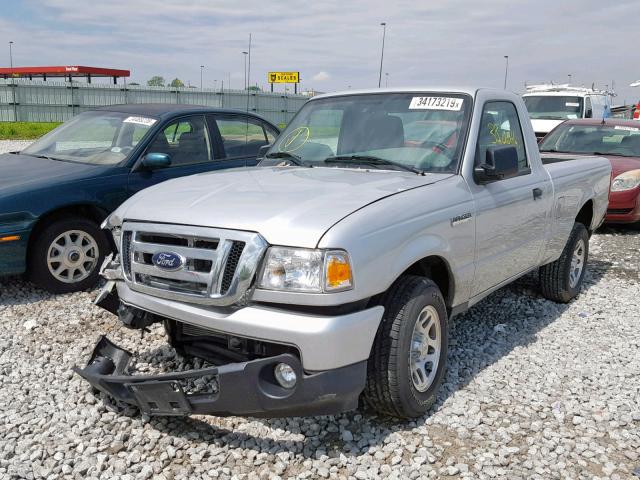 1FTKR1AD8BPA46725 - 2011 FORD RANGER SILVER photo 2