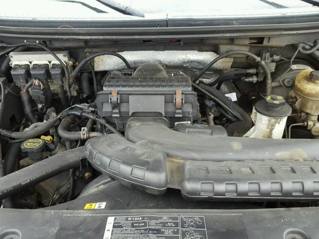 1FTPX14576FB48223 - 2006 FORD F150 BLACK photo 7