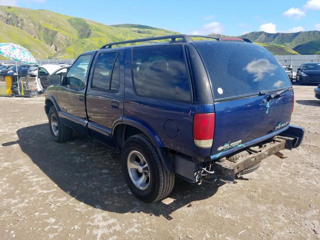 1GNCS13W32K176505 - 2002 CHEVROLET BLAZER  photo 3