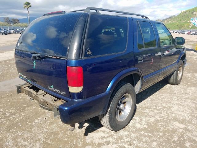 1GNCS13W32K176505 - 2002 CHEVROLET BLAZER  photo 4