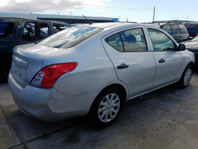 3N1CN7AP9DL821404 - 2013 NISSAN VERSA S  photo 4