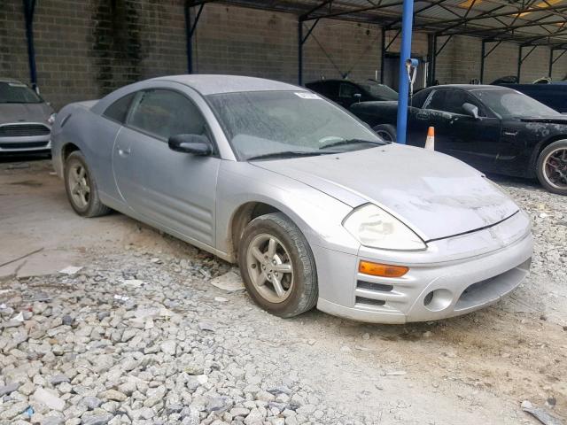 4A3AC34G63E165771 - 2003 MITSUBISHI ECLIPSE RS SILVER photo 1