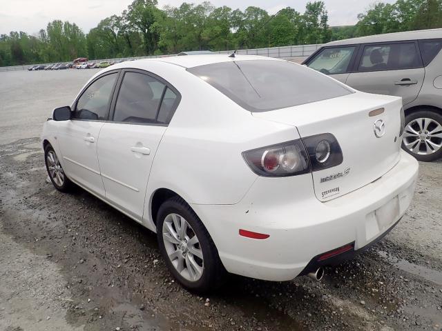 JM1BK32F971675159 - 2007 MAZDA 3 I WHITE photo 3