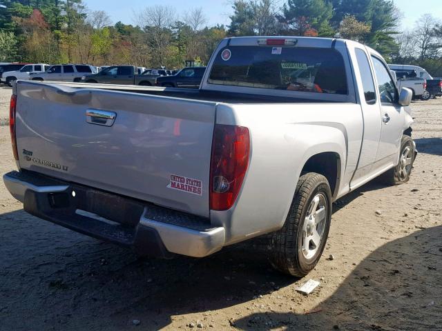 1GCESCF97C8154802 - 2012 CHEVROLET COLORADO L SILVER photo 4