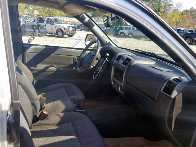 1GCESCF97C8154802 - 2012 CHEVROLET COLORADO L SILVER photo 5