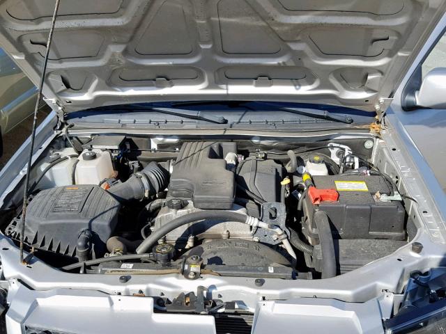 1GCESCF97C8154802 - 2012 CHEVROLET COLORADO L SILVER photo 7