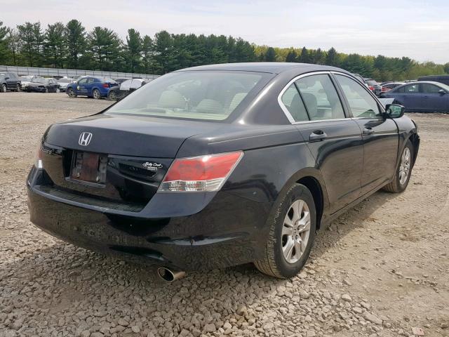 1HGCP26419A112250 - 2009 HONDA ACCORD LXP BLACK photo 4