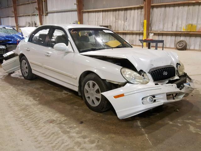 KMHWF25S82A708553 - 2002 HYUNDAI SONATA GL WHITE photo 1