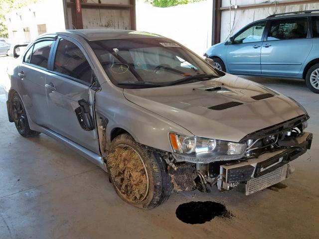 JA3AW86V58U050271 - 2008 MITSUBISHI LANCER EVO SILVER photo 1