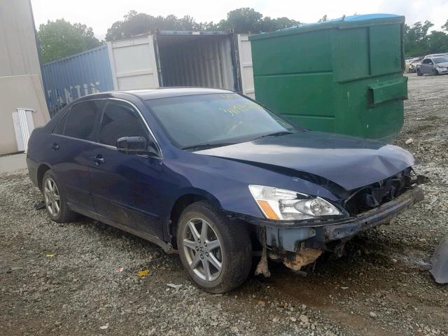 1HGCM56486A173911 - 2006 HONDA ACCORD LX BLUE photo 1