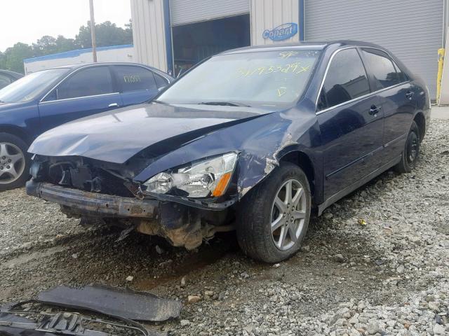 1HGCM56486A173911 - 2006 HONDA ACCORD LX BLUE photo 2