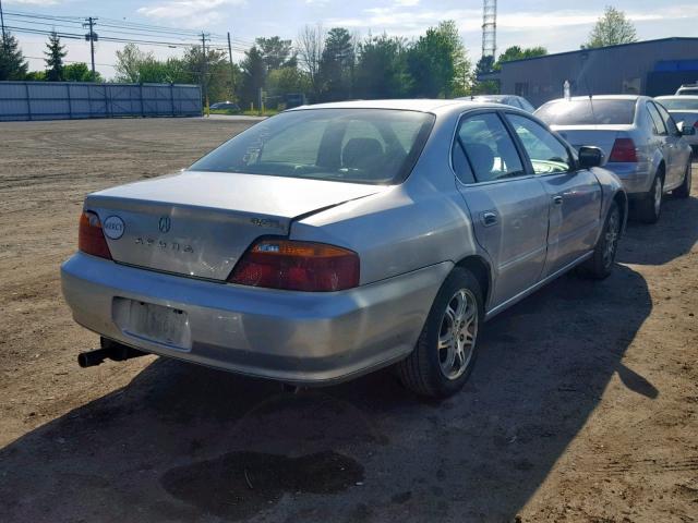 19UUA56691A029436 - 2001 ACURA 3.2TL SILVER photo 4