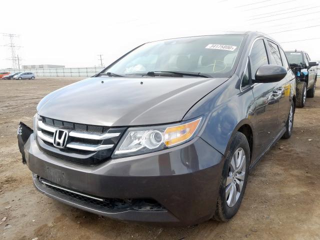 5FNRL5H68GB025468 - 2016 HONDA ODYSSEY EXL  photo 2