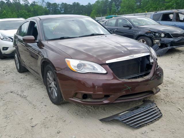 1C3CCBBB4CN175538 - 2012 CHRYSLER 200 TOURIN BROWN photo 1