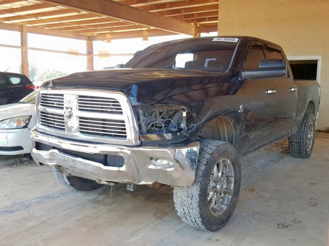 3D7UT2CL5BG630157 - 2011 DODGE RAM 2500 BLACK photo 2