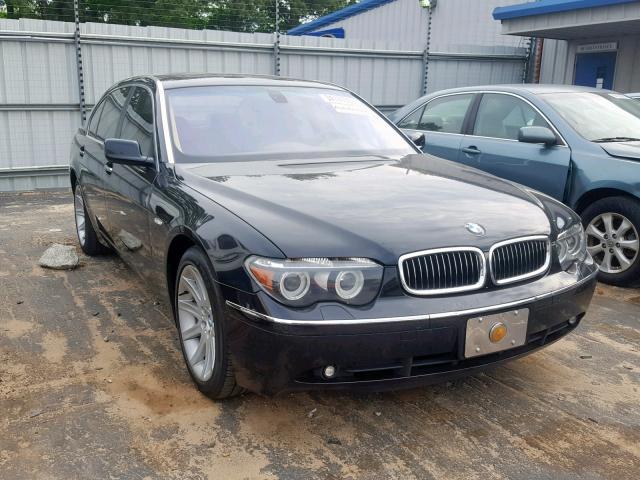 WBAGN63555DS58750 - 2005 BMW 745 LI BLACK photo 1