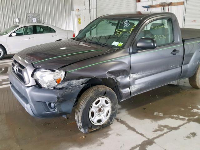 5TFNX4CN5DX022430 - 2013 TOYOTA TACOMA GRAY photo 9