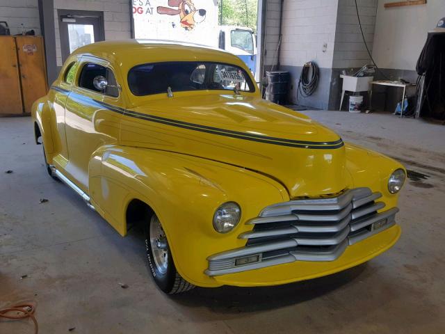 14EJD6867 - 1947 CHEVROLET ROADSTER YELLOW photo 1