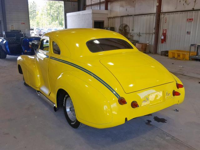 14EJD6867 - 1947 CHEVROLET ROADSTER YELLOW photo 3