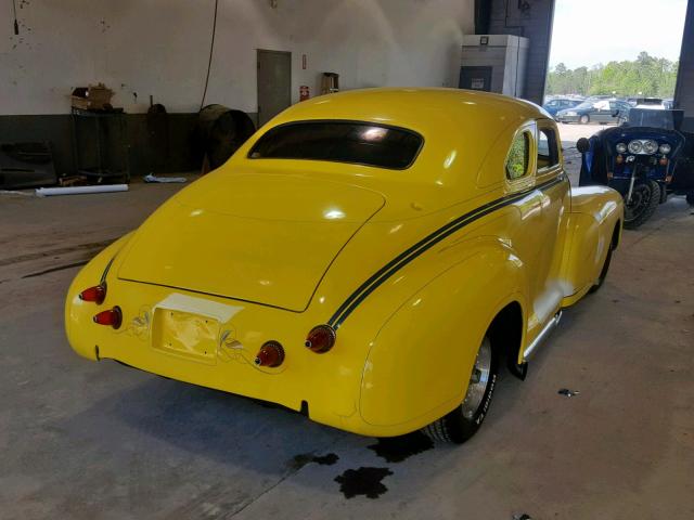 14EJD6867 - 1947 CHEVROLET ROADSTER YELLOW photo 4