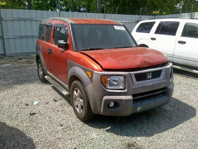 5J6YH28513L035294 - 2003 HONDA ELEMENT EX ORANGE photo 1