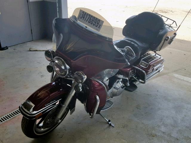 1HD1FCW122Y600865 - 2002 HARLEY-DAVIDSON FLHTCUI RED photo 2