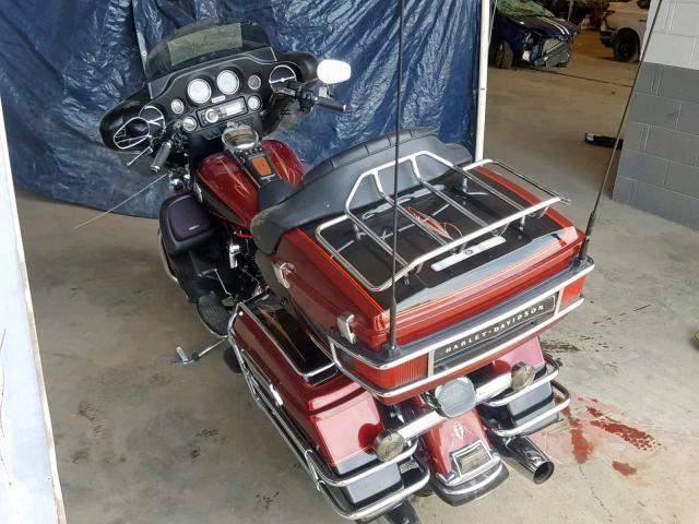 1HD1FCW122Y600865 - 2002 HARLEY-DAVIDSON FLHTCUI RED photo 3