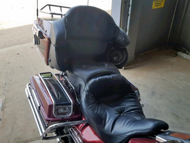 1HD1FCW122Y600865 - 2002 HARLEY-DAVIDSON FLHTCUI RED photo 6