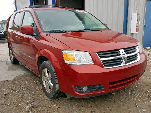 2D8HN54159R519957 - 2009 DODGE GRAND CARA MAROON photo 1