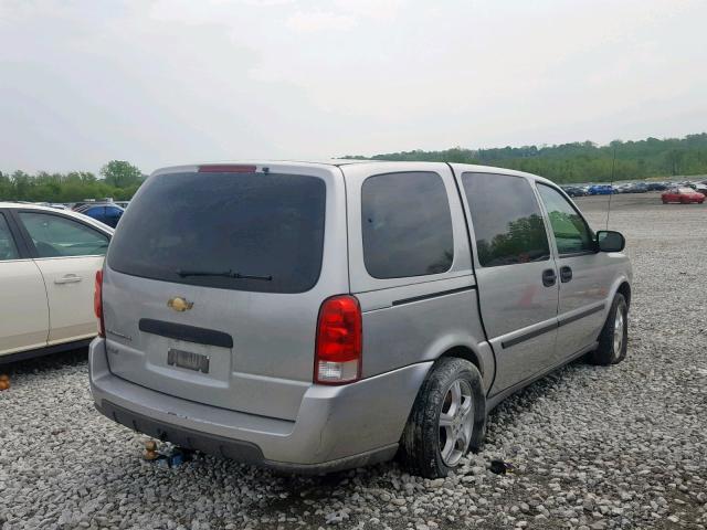1GNDV23W18D151665 - 2008 CHEVROLET UPLANDER L 银色 照片 4