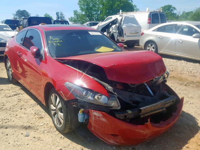 1HGCS128X8A019386 - 2008 HONDA ACCORD EXL RED photo 1