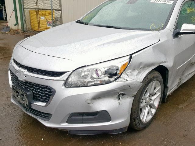 1G11C5SA4GF161322 - 2016 CHEVROLET MALIBU LIM SILVER photo 9