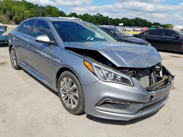 5NPE34AFXHH593484 - 2017 HYUNDAI SONATA SPORT  photo 1