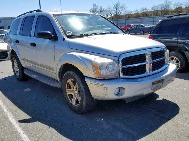 1D4HB48D94F184940 - 2004 DODGE DURANGO SL SILVER photo 1