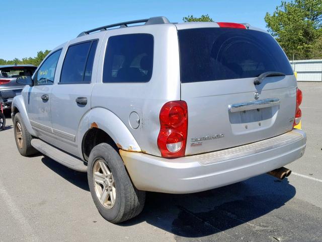 1D4HB48D94F184940 - 2004 DODGE DURANGO SL SILVER photo 3