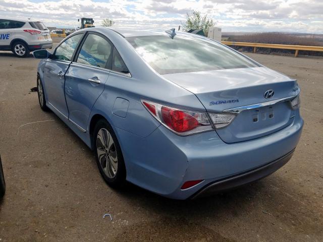 KMHEC4A4XDA072602 - 2013 HYUNDAI SONATA HYBRID  photo 3