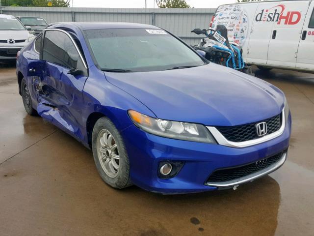 1HGCT1B34DA013756 - 2013 HONDA ACCORD LX- BLUE photo 1