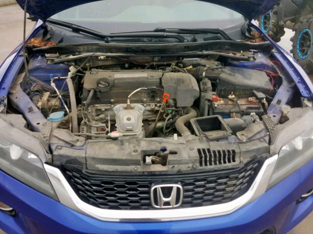 1HGCT1B34DA013756 - 2013 HONDA ACCORD LX- BLUE photo 7