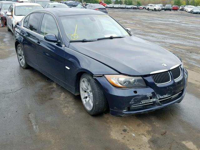 WBAVD53508A253529 - 2008 BMW 335 XI BLUE photo 1