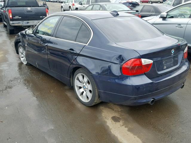 WBAVD53508A253529 - 2008 BMW 335 XI BLUE photo 3