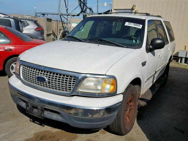 1FMRU176XXLB33638 - 1999 FORD EXPEDITION WHITE photo 2