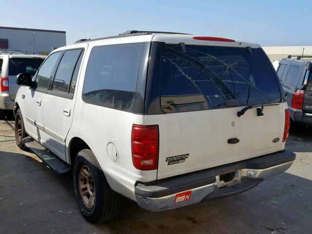 1FMRU176XXLB33638 - 1999 FORD EXPEDITION WHITE photo 3