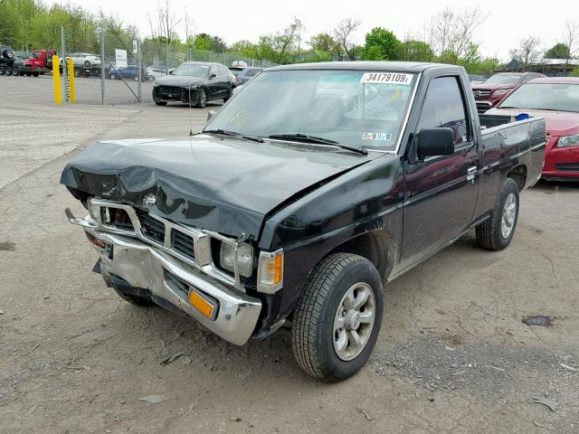 1N6SD11S6TC376138 - 1996 NISSAN TRUCK BASE BLACK photo 2