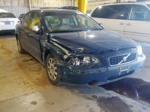 YV1RS61R822152885 - 2002 VOLVO S60 BLUE photo 1