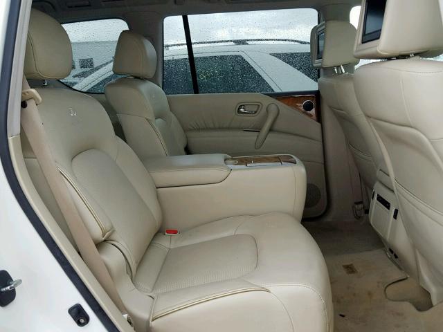 JN8AZ2NF6C9517293 - 2012 INFINITI QX56 WHITE photo 6