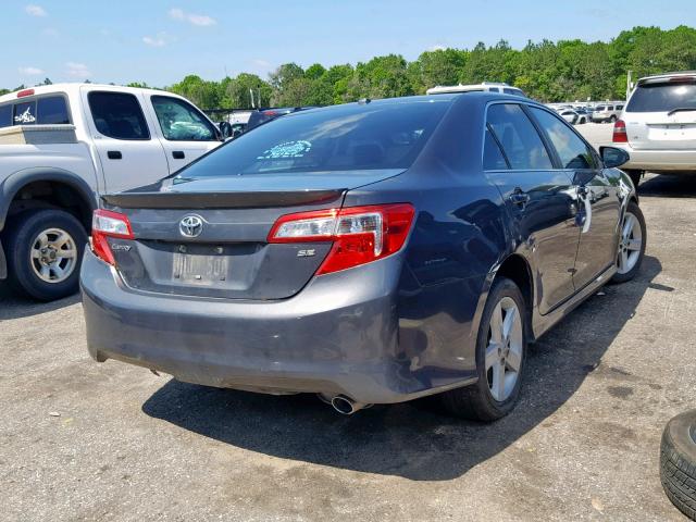 4T1BF1FK8CU078072 - 2012 TOYOTA CAMRY BASE GRAY photo 4