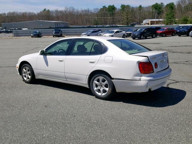 JT8BD69S720171057 - 2002 LEXUS GS 300 WHITE photo 3