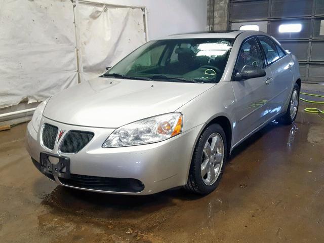 1G2ZH558X64109504 - 2006 PONTIAC G6 GT SILVER photo 2