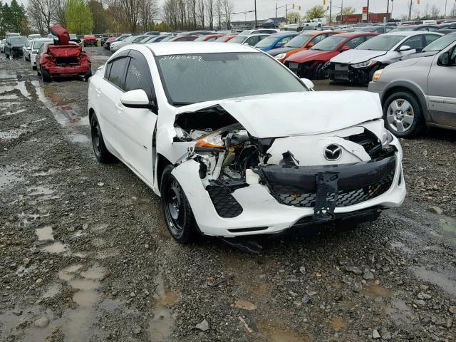 JM1BL1UF1C1602652 - 2012 MAZDA 3 I WHITE photo 1